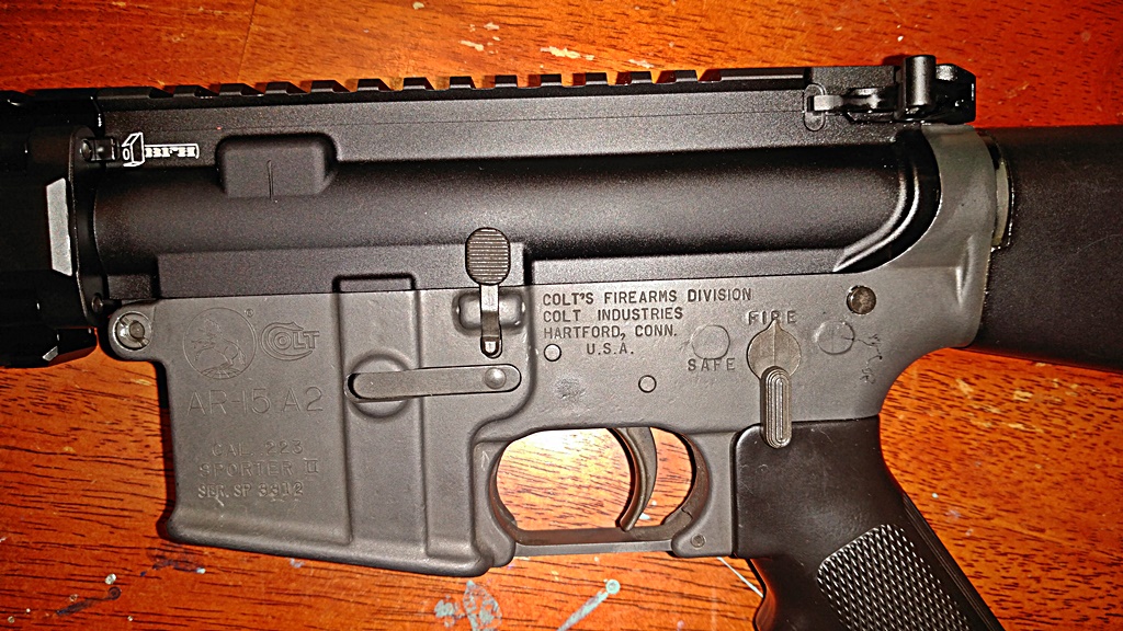 Colt Sporter II lower: always 